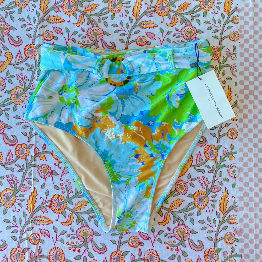 NWT Faithfull the Brand Provence Gardone Bikini - Picture 4 of 4